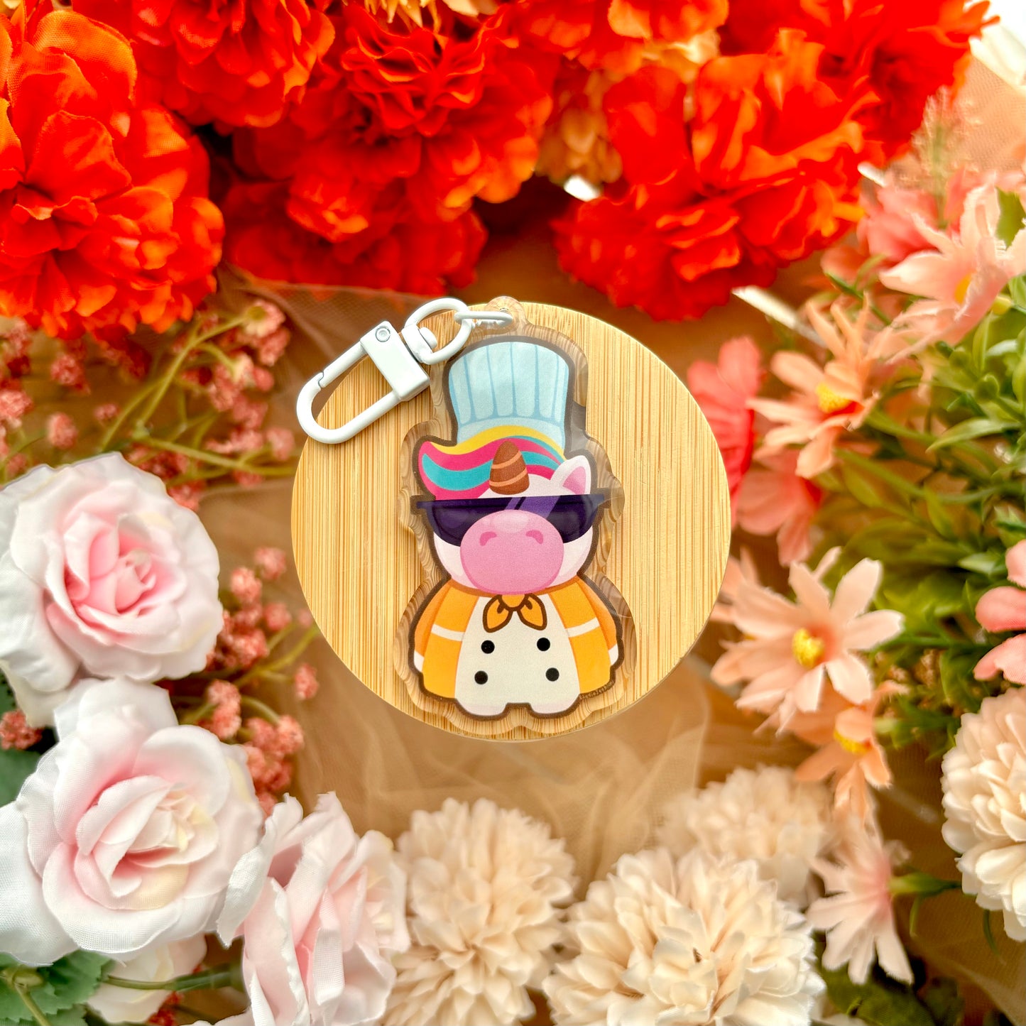 Chef 8 Acrylic Keychain