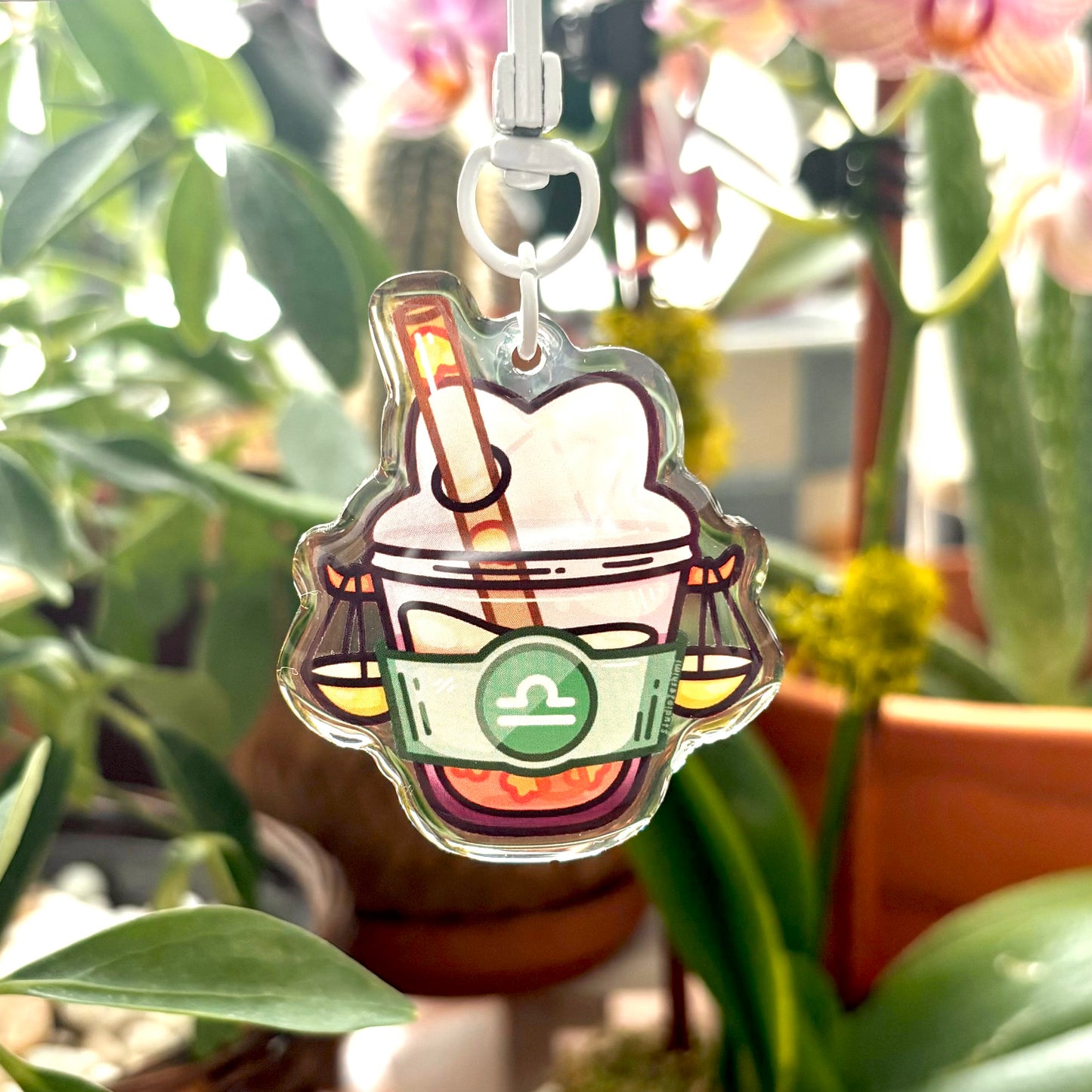 Zodiac Boba Charms