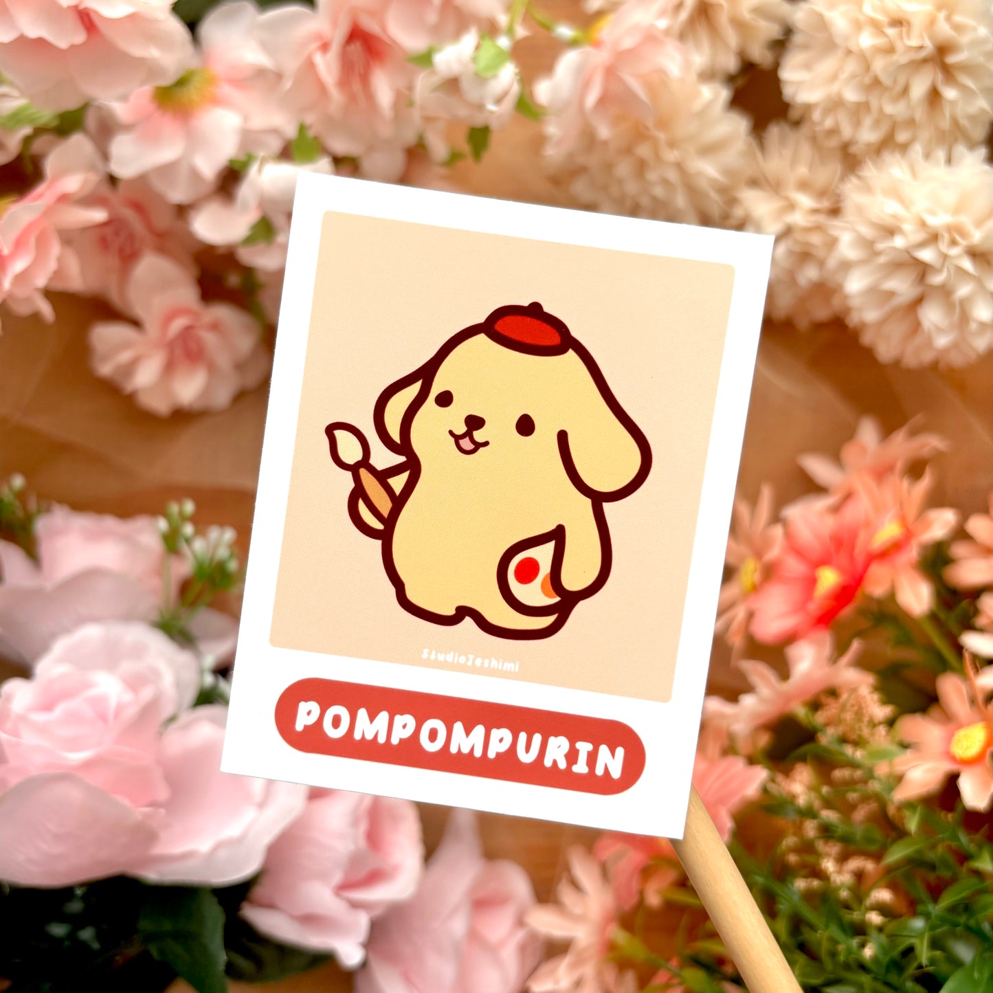 Pompom Mini Art Print
