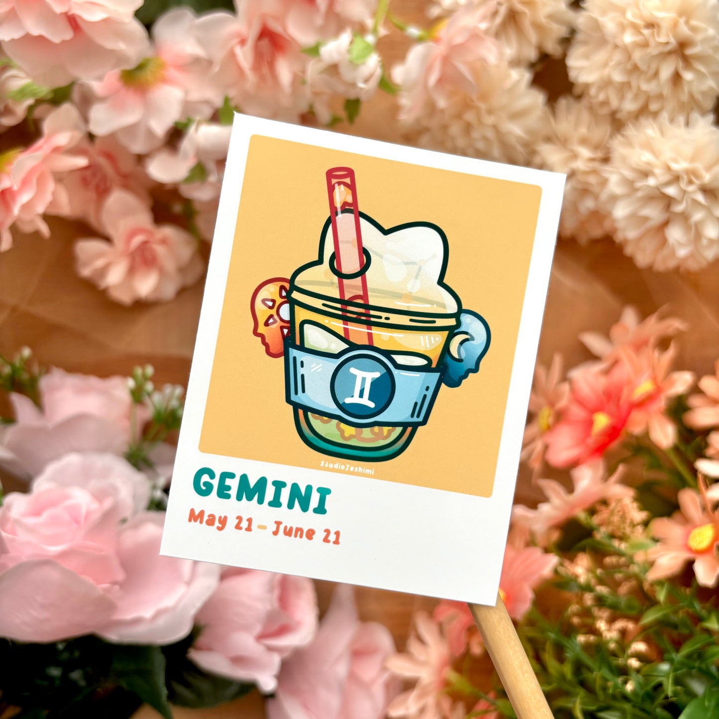 Zodiac Boba Mini Art Print