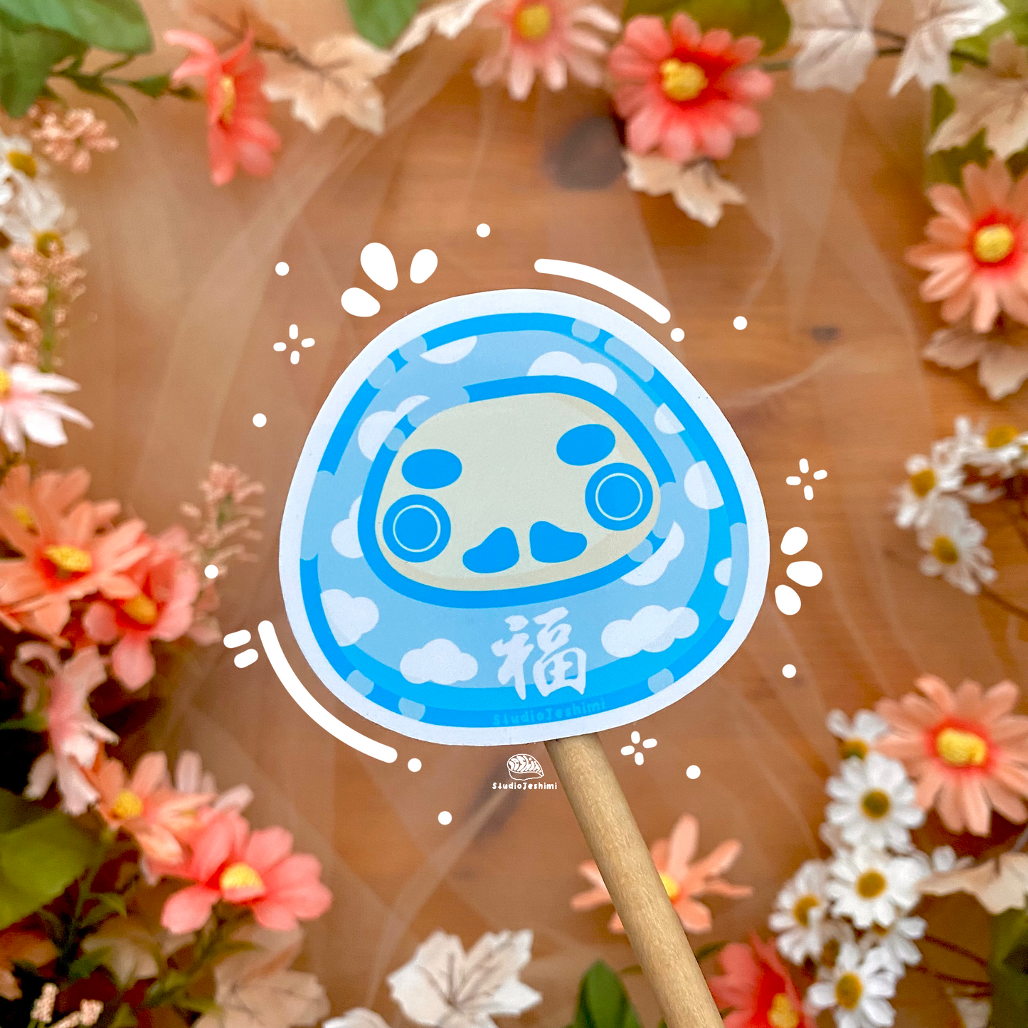 Daruma Stickers
