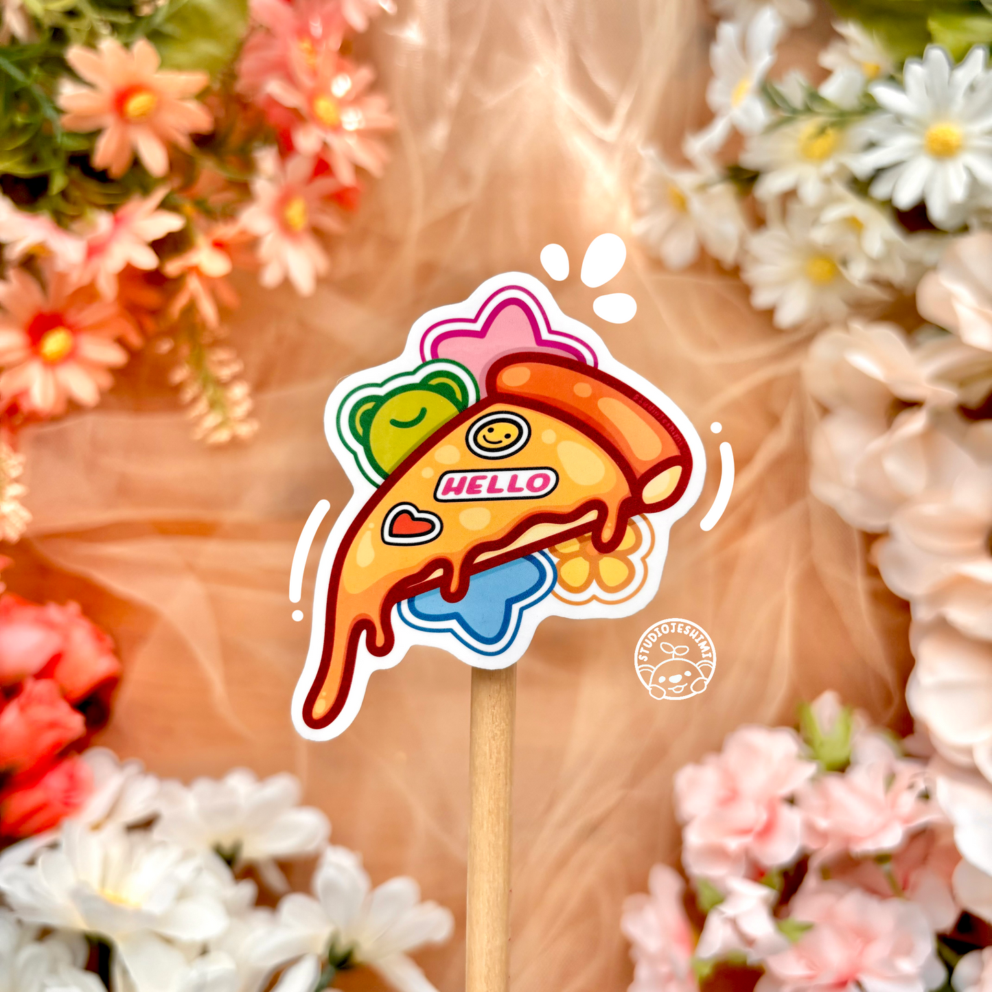 Pizza Sticker