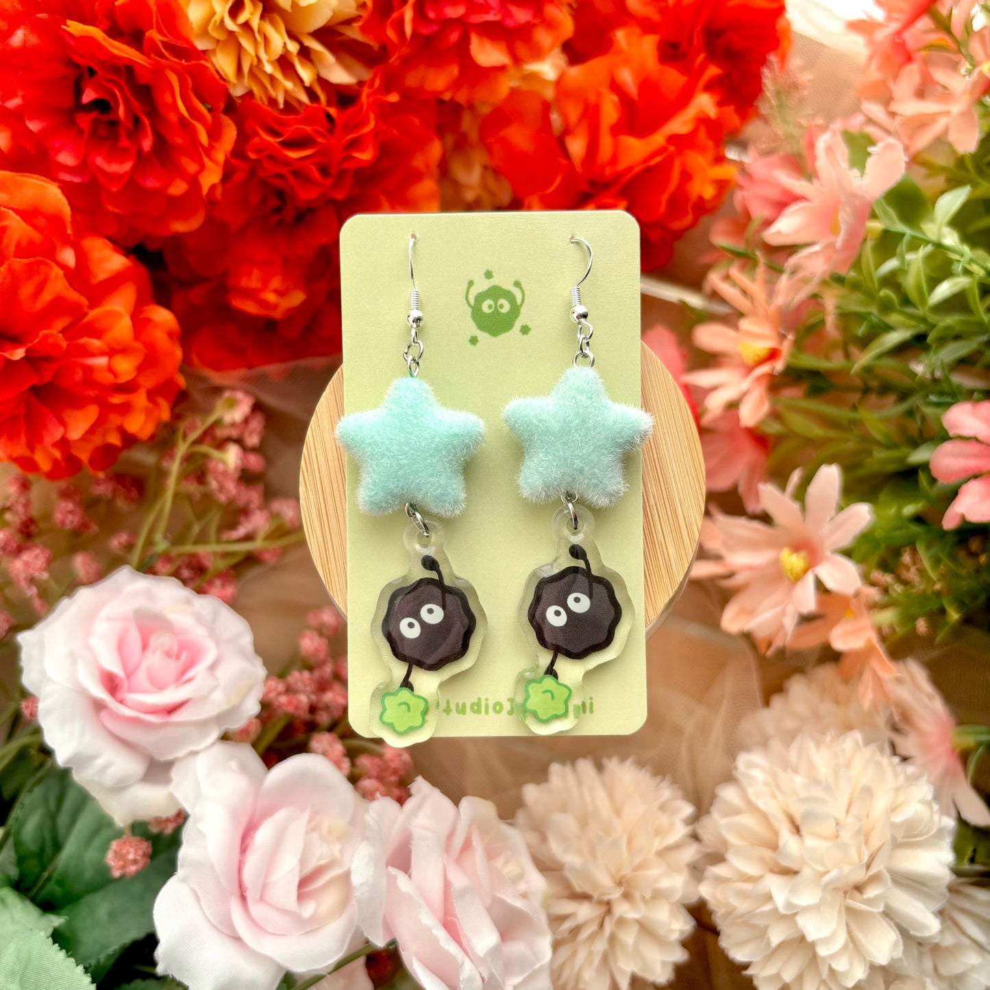 Green Sprite Earrings