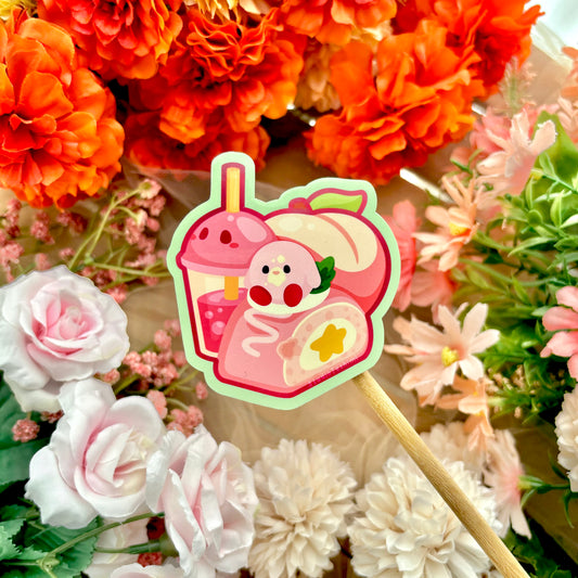 Pink Dessert Sticker