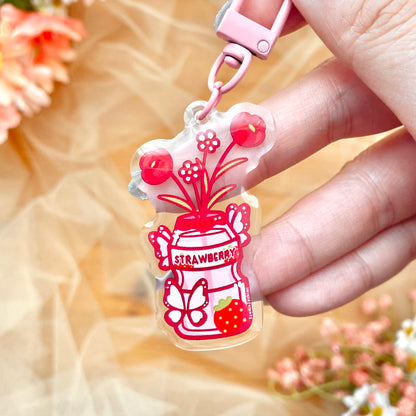 Strawberry Yakult Charm