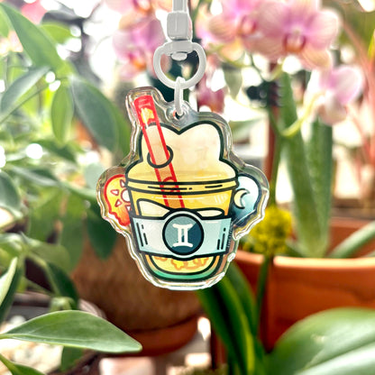 Zodiac Boba Charms