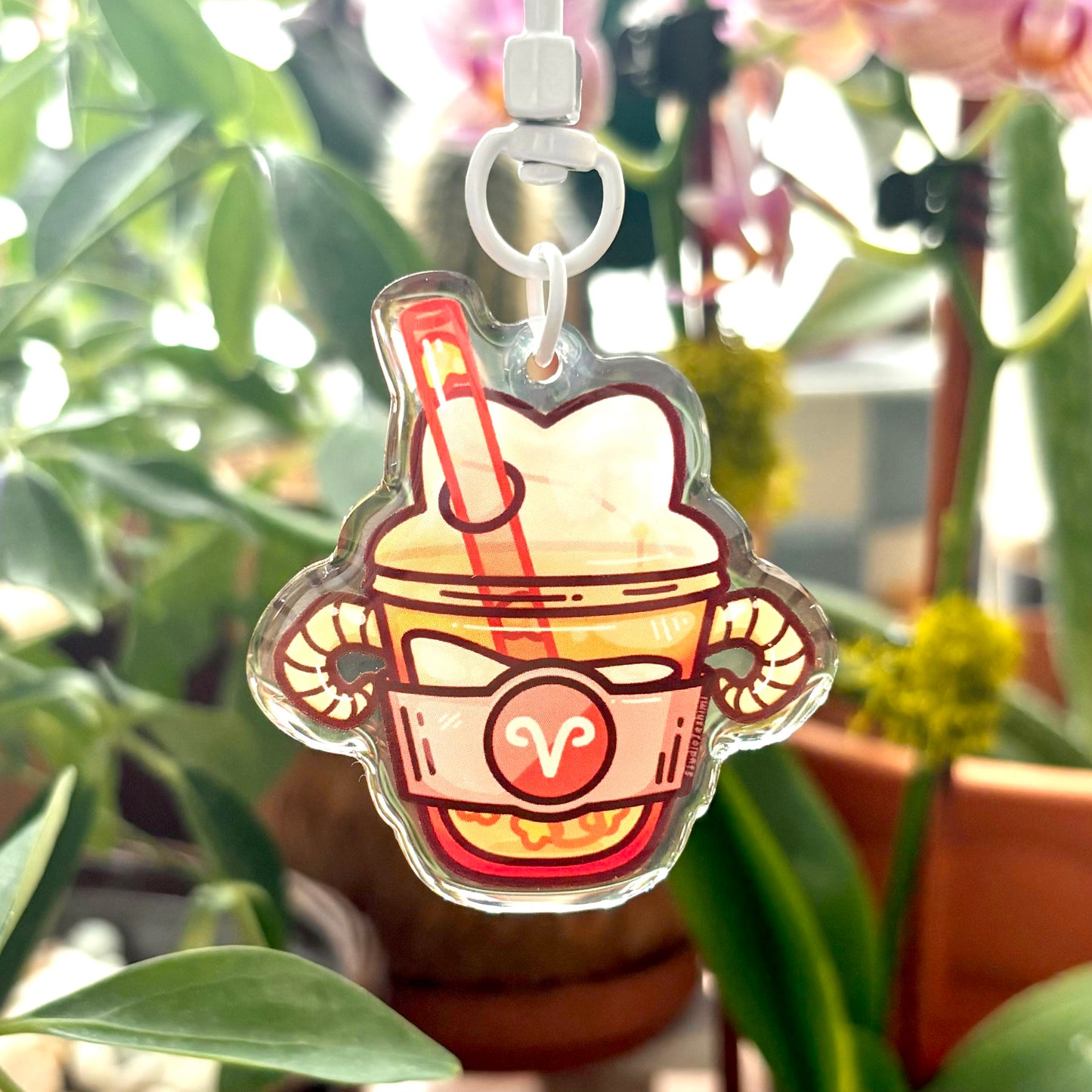 Zodiac Boba Charms