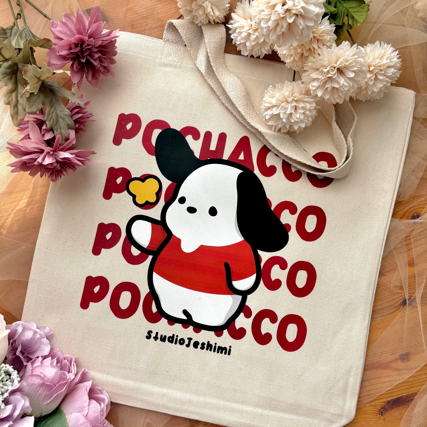 Pocha Dog Tote Bag