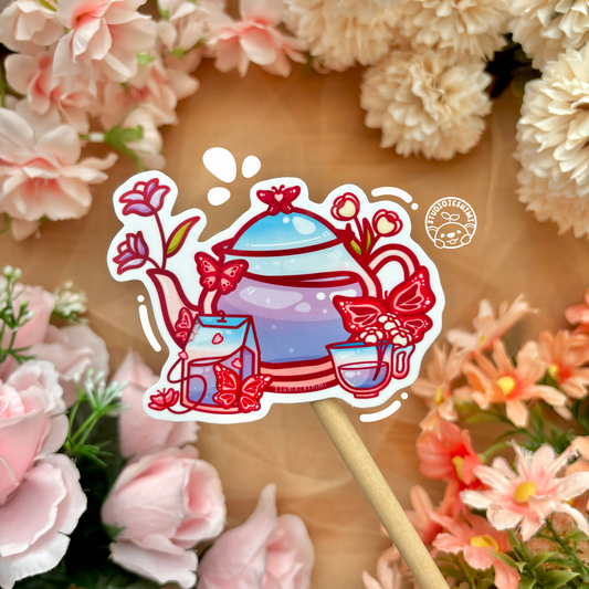 Fairy Tea Set Sticker