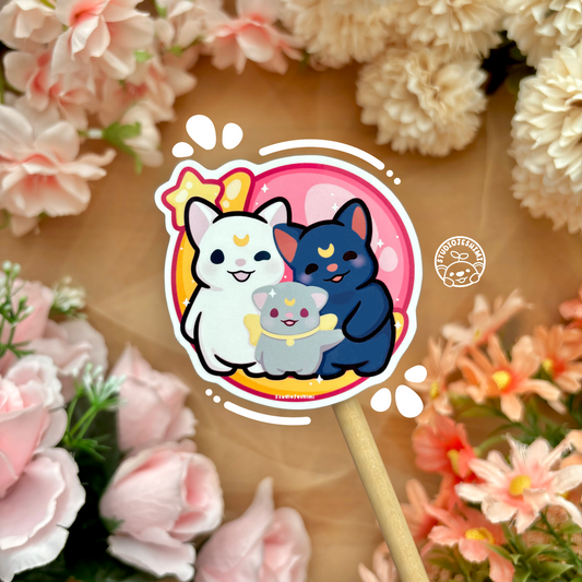 Moon Cat Sticker